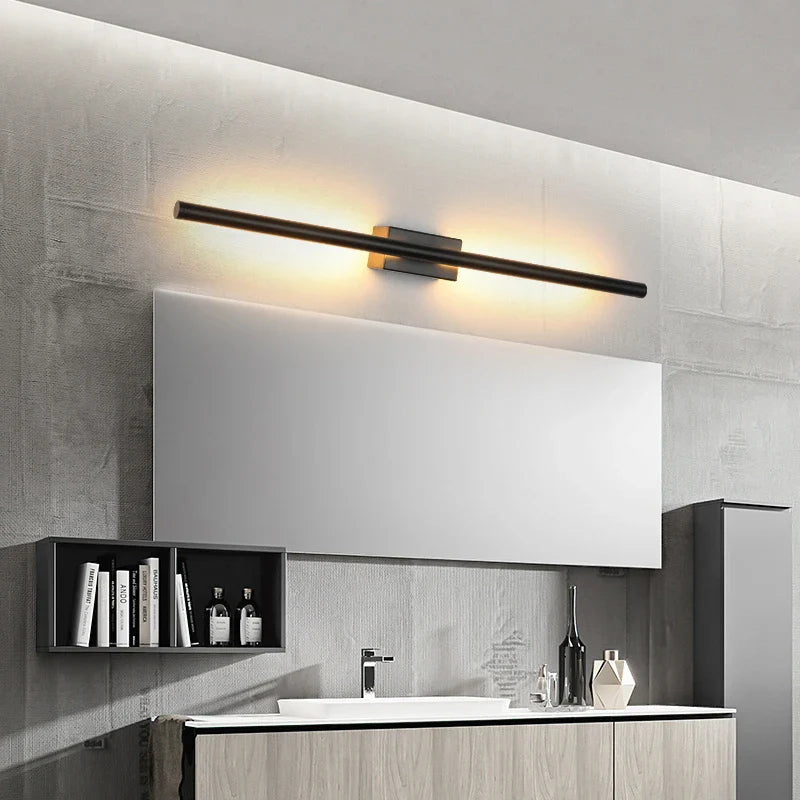 Modern Metal Tube Wall Sconce