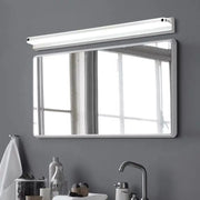 Modern LED Bathroom Mirror Light - Stainless Steel Sconces 42/62/72/120cm AC85-265V Black & White