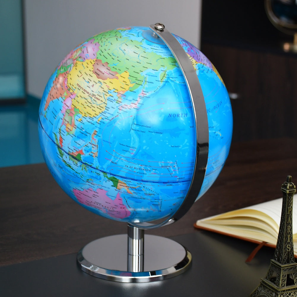 lampe de bureau globe terrestre imprimé en hd 360 degrés artisanat éducatif
