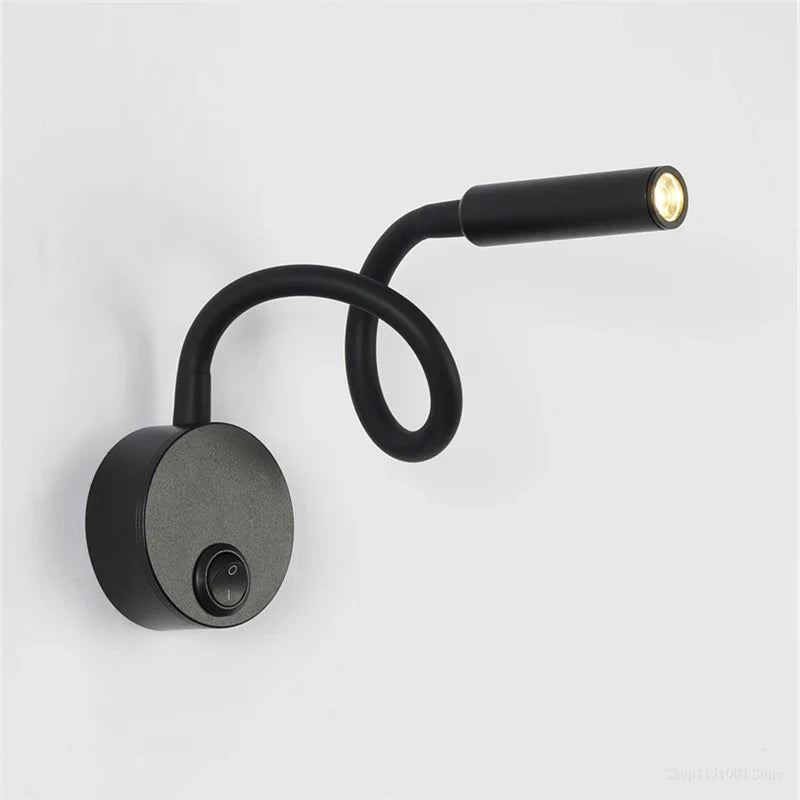 Modern Bedside Lamp for Nighttime Reading and Work