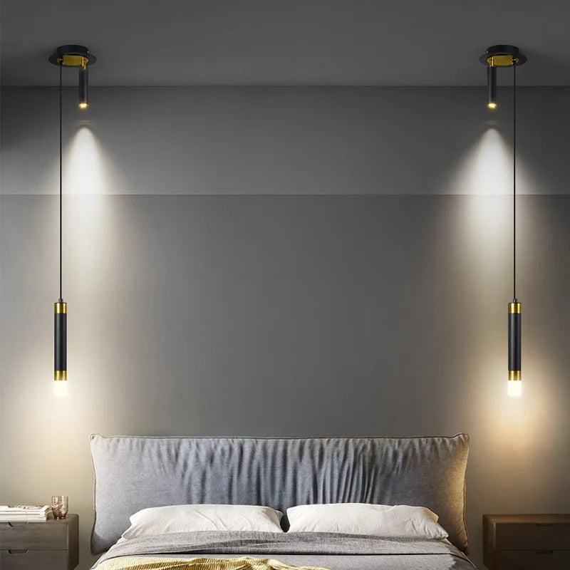 Modern LED Pendant Bedside Lamp