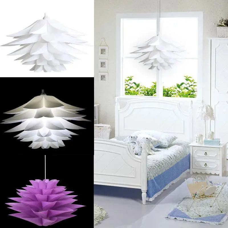 50 cm Lotus Pendant Light - Puzzle Design