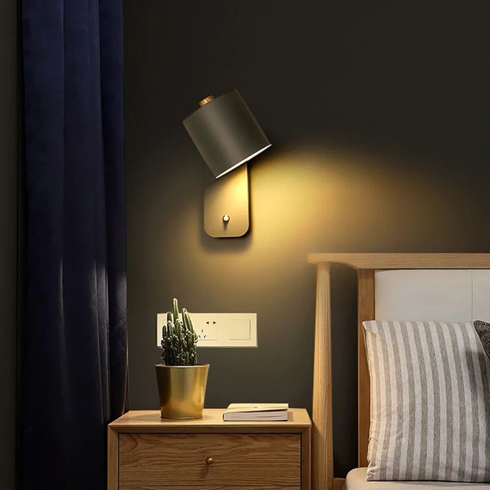 Modern LED Wall Sconce for Indoor Stair Lighting - Nordic Design