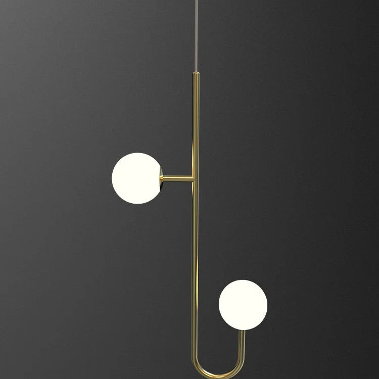 Modern Luxury Spiral Staircase LED Ceiling Chandelier