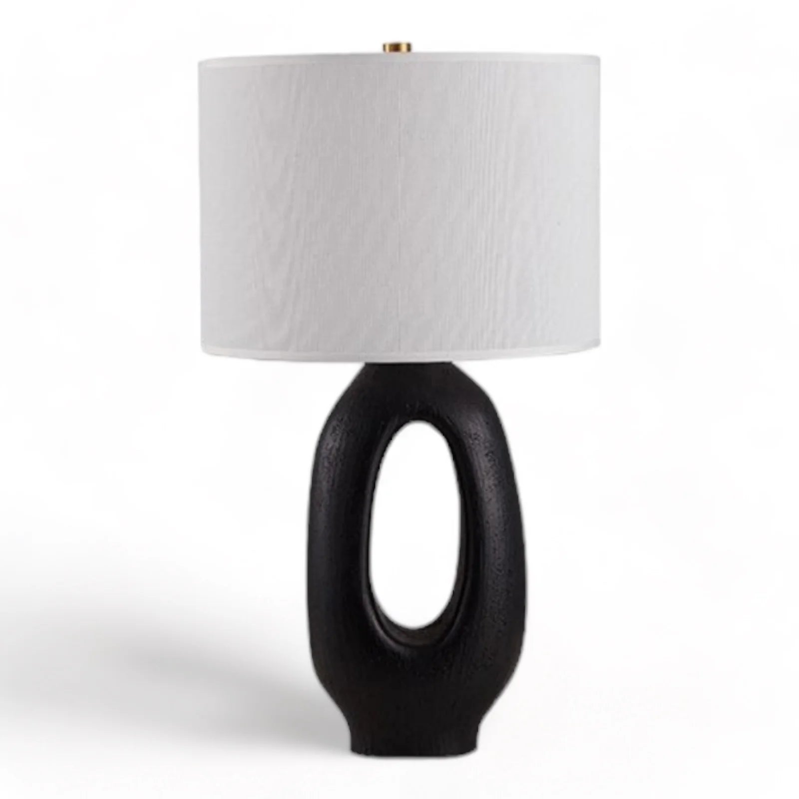 Modern Wabi-Sabi Artistic Resin Desk Lamp