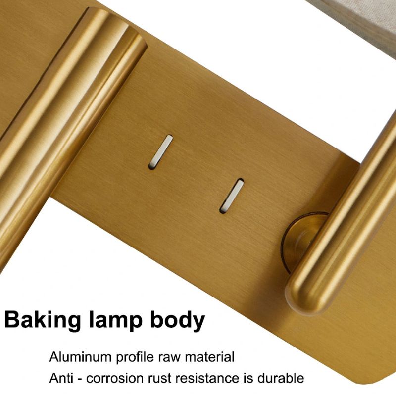 lampe de chevet moderne protection des yeux led luxe