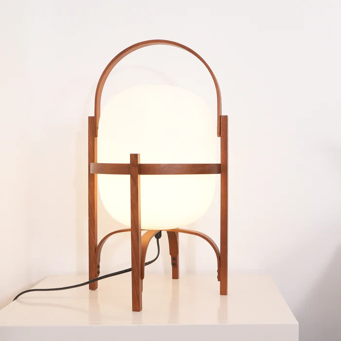 Nordic Wooden LED Desk Lamp