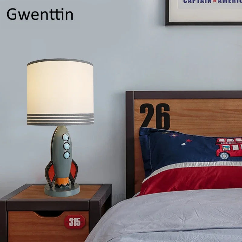 Nordic Artistic Rocket Desk Lamp - Mediterranean Decor