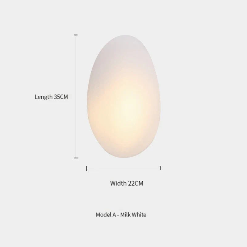 Nordic Design LED Glass Wall Sconce