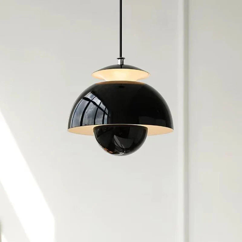 Modern Danish Nordic Designer LED Floral Pendant Light