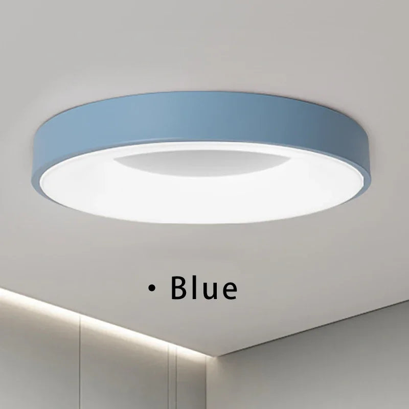 Modern Nordic Simple Circular LED Ceiling Light