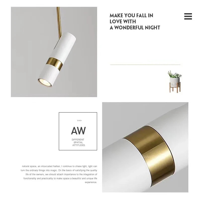 Dimmable 360-Degree Rotatable LED Spotlight with Replaceable Bulb