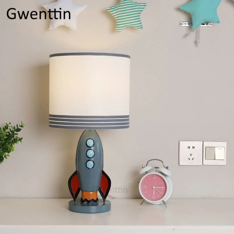 Nordic Artistic Rocket Desk Lamp - Mediterranean Decor