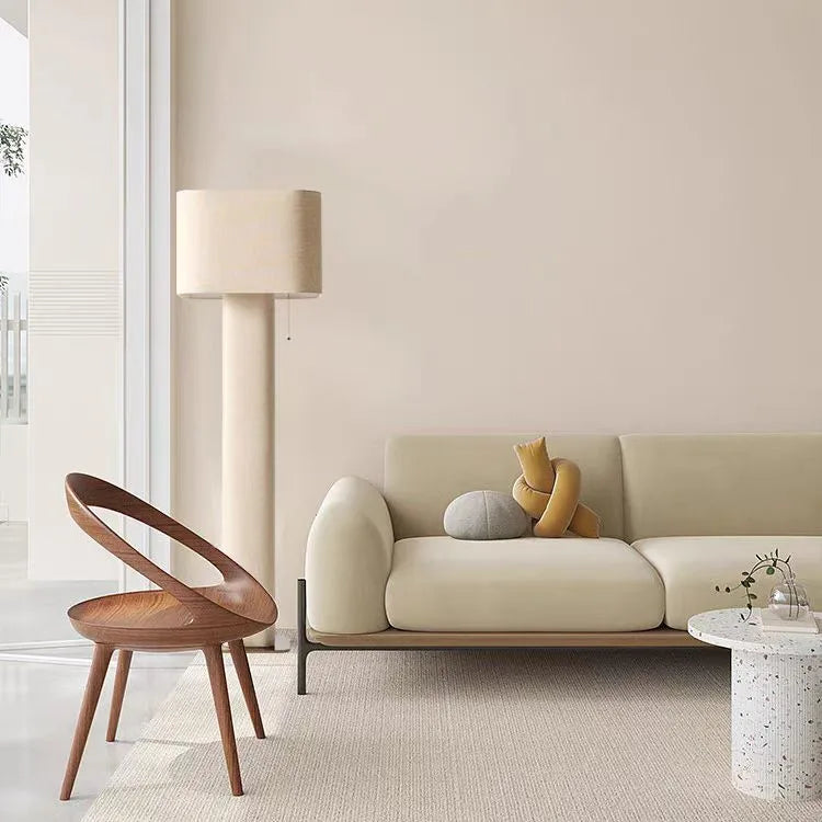 Hensley Wabi Sabi Artistic Fabric Floor Lamp for Home Decor