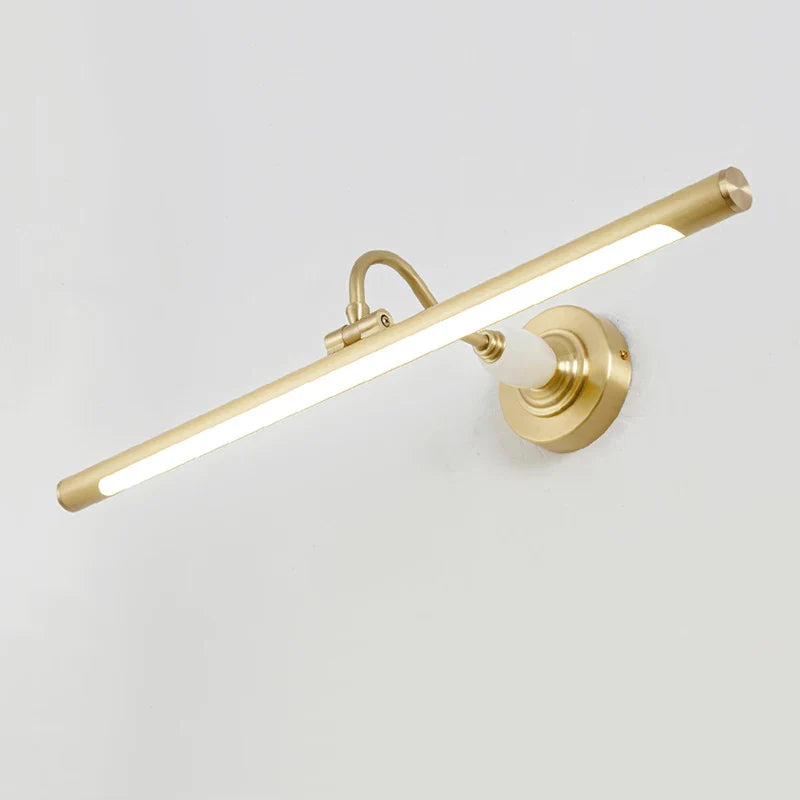 Vintage Copper Jade LED Wall Sconce - Home Decor for Bathroom, Bedroom, Vanity Mirror, Display Cabinet