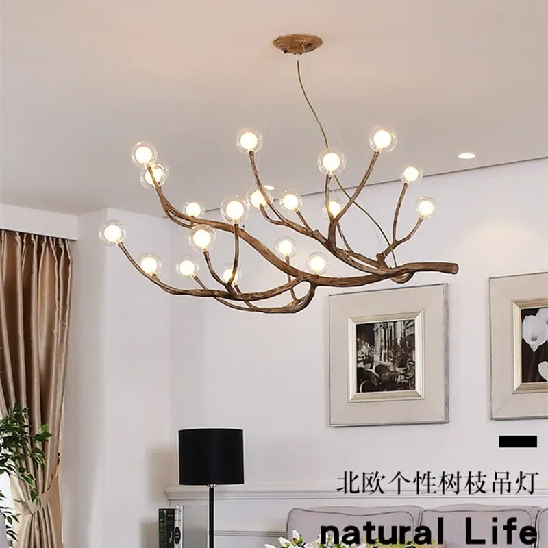 Modern Minimalist LED Chandelier for Living Room, Restaurant & Hotel