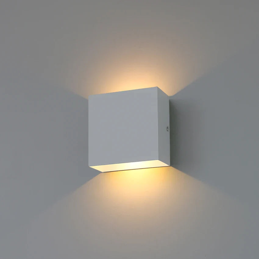 Modern 6W LED Wall Sconce - Minimalist Indoor Lighting for Living Room, Bedroom, and Hallway