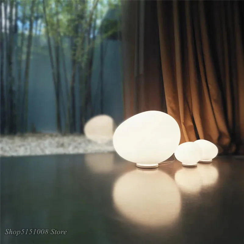 Modern Glass Desk Lamp - Creative Nordic Decorative Design