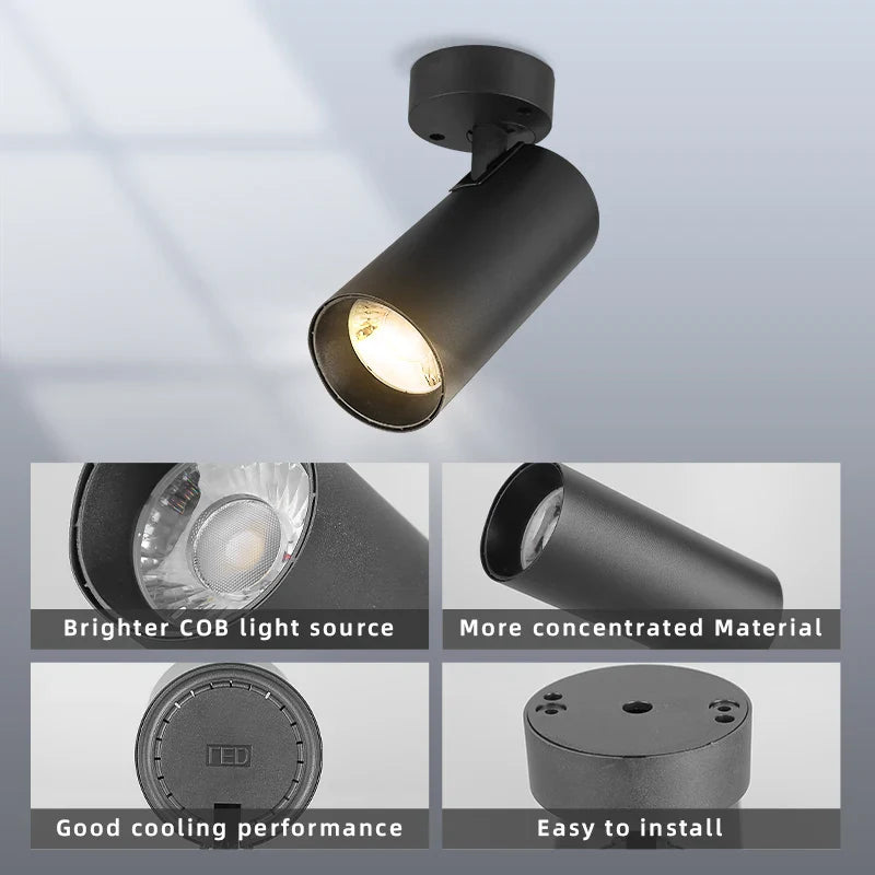 Modern Design LED Spotlights for Stylish Indoor Lighting