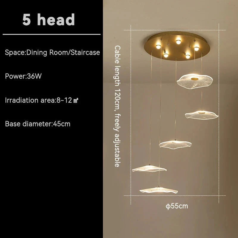 Modern Minimalist Luxury Creative Spiral Staircase