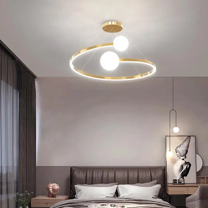 Curved Creative Minimalist Nordic Design Lighting