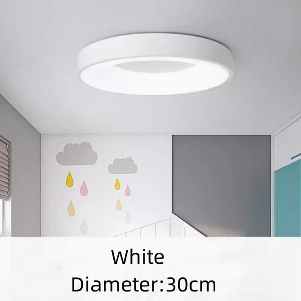 Versatile Round Ceiling Light for Indoor and Outdoor Use
