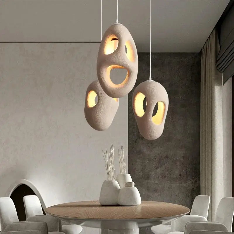 Wabi-Sabi LED Designer Pendant Light for Home Décor