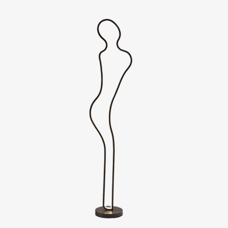 LED Human Figure Design Floor Lamp Linus