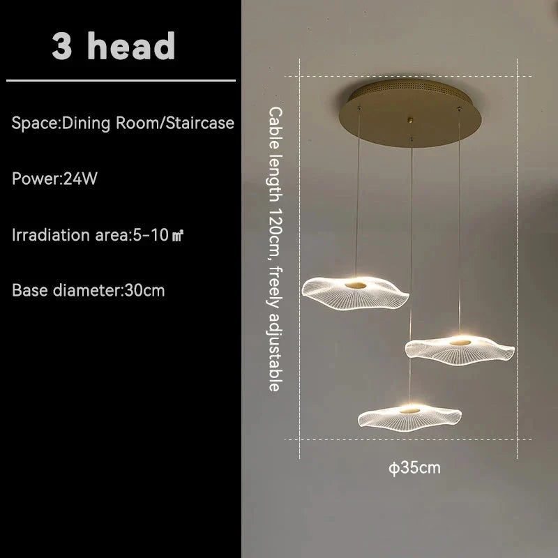 Modern Minimalist Luxury Creative Spiral Staircase