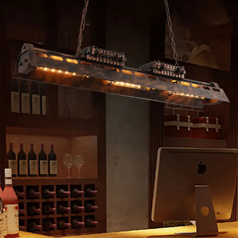 Retro Industrial Loft Style Pendant Light for Bar Café