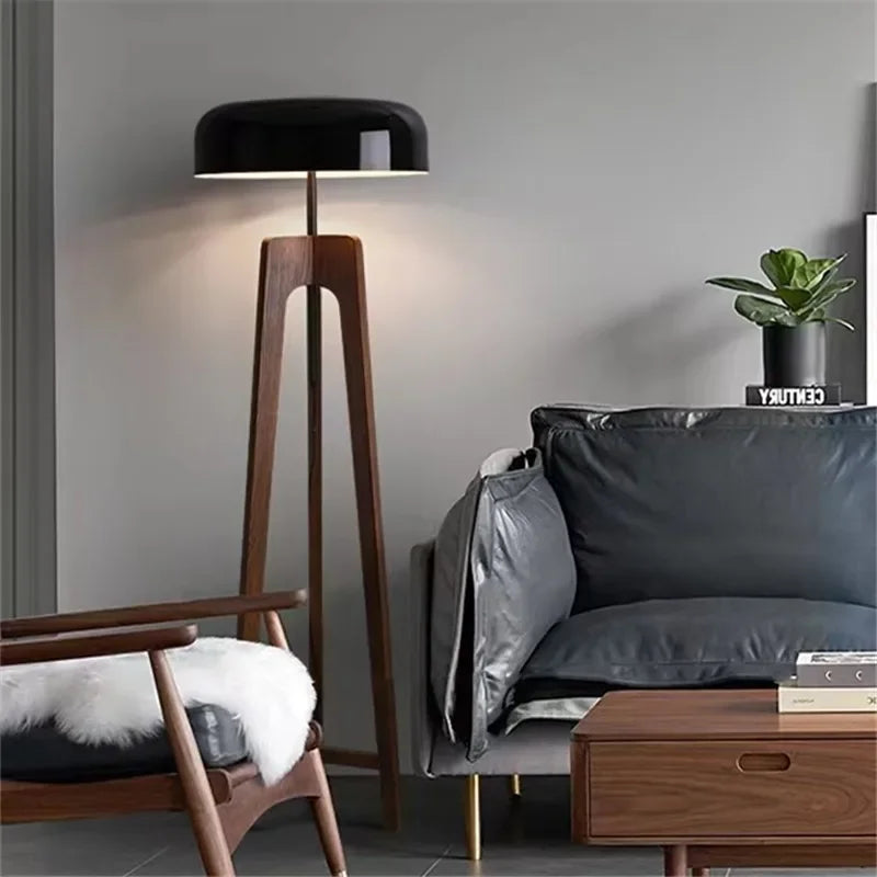 Classic Wooden Floor Lamp
