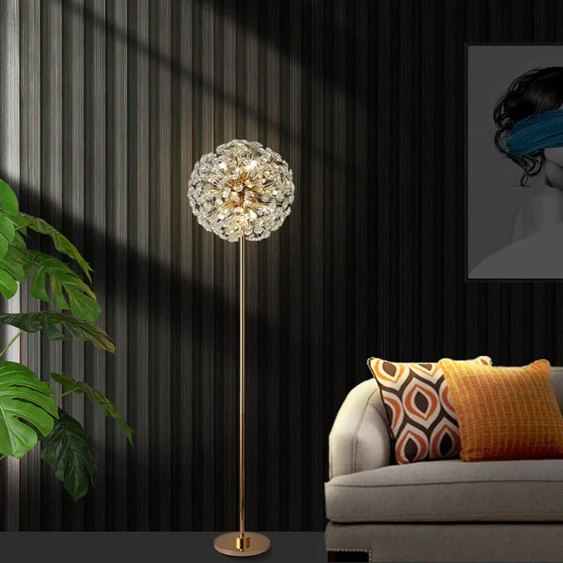 Modern LED Dandelion Floor Lamp for Home Decor