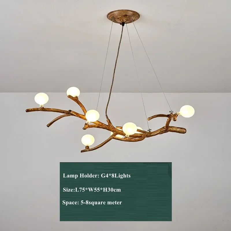 Modern Minimalist LED Chandelier for Living Room, Restaurant & Hotel