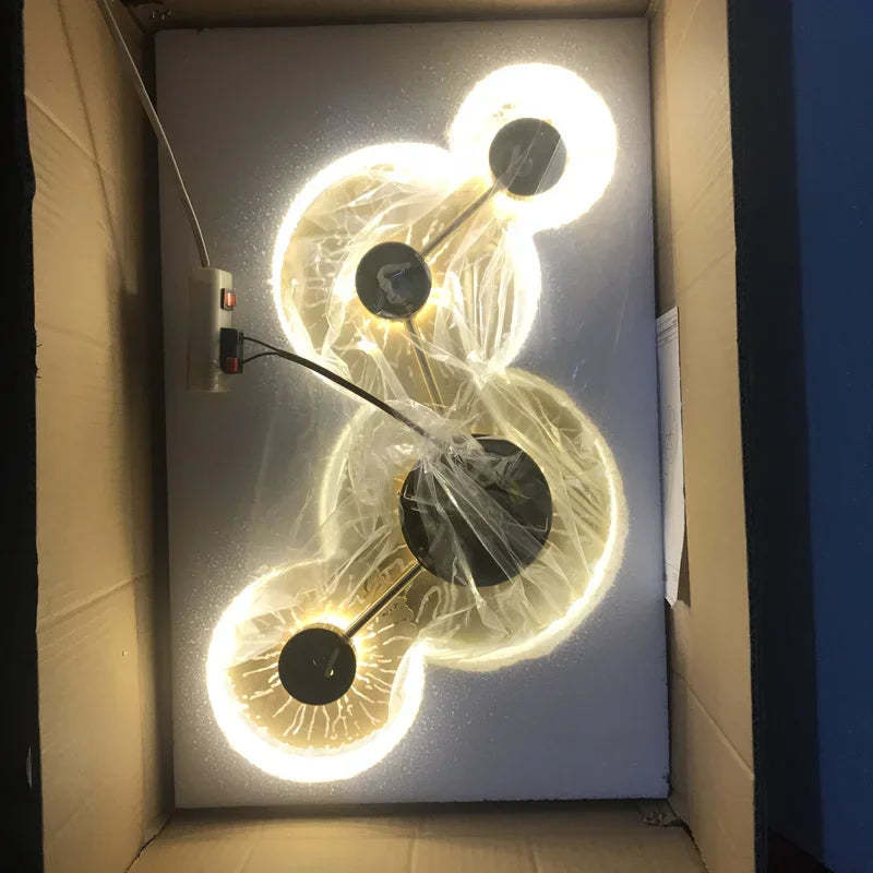 Modern Lotus Leaf Wall Sconce