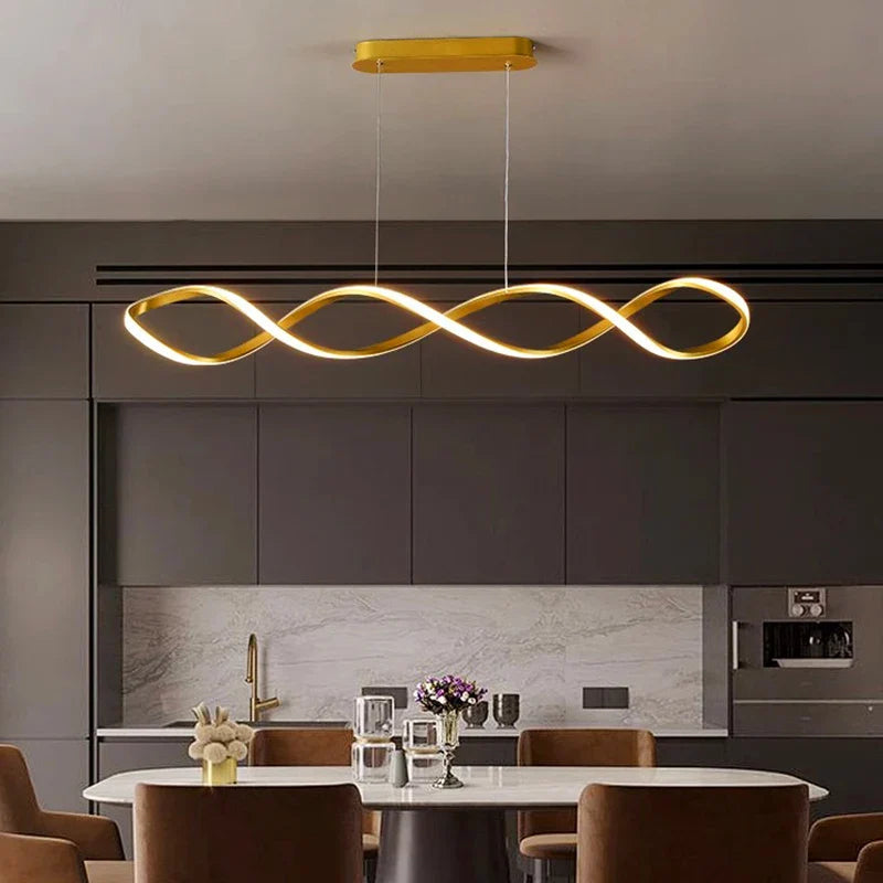 Modern Dining Room Smart Suspension Lights for Home Decor