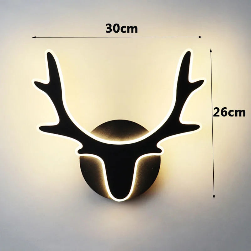 Creative LED Wall Sconce in Deer Shape