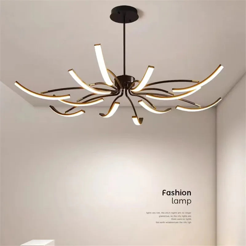 Adjustable Creative Spider Chandelier for Interior Decor