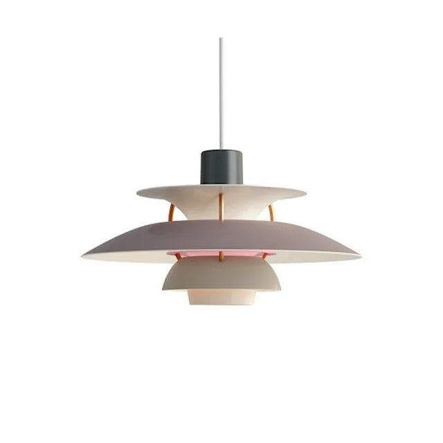 Modern Colorful LED Pendant Umbrella Chandelier for Dining Room, Bar, and Restaurant Lighting