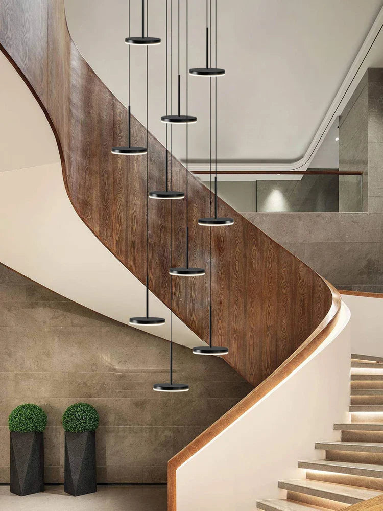 Modern Nordic Design LED Circular Pendant Light