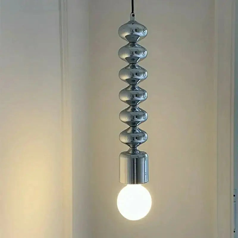 Elegant Minimalist Industrial Rippled Design Table Lamp