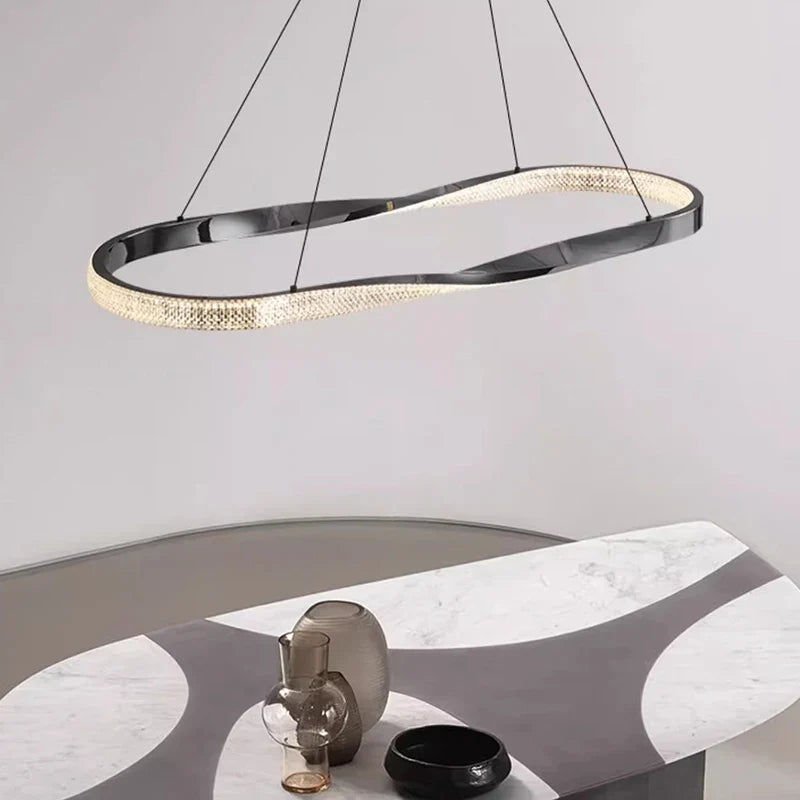 Modern Crystal LED Chandelier