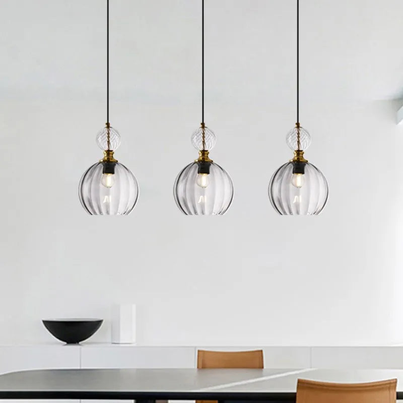 Nordic LED Glass Pendant Light