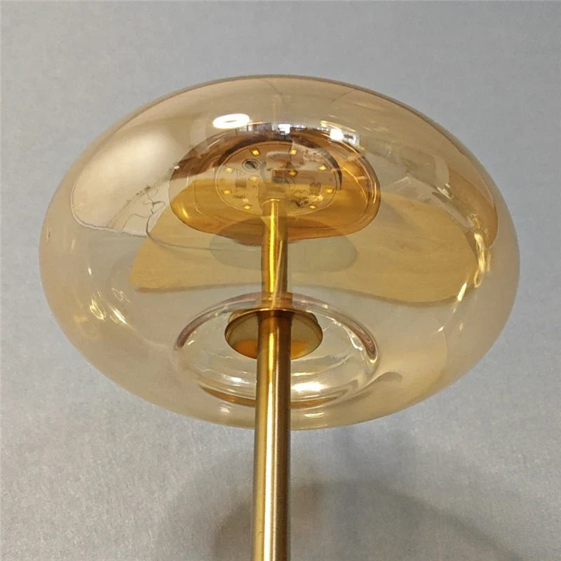 Minimalist Glass Floor Lamp for Modern Interiors