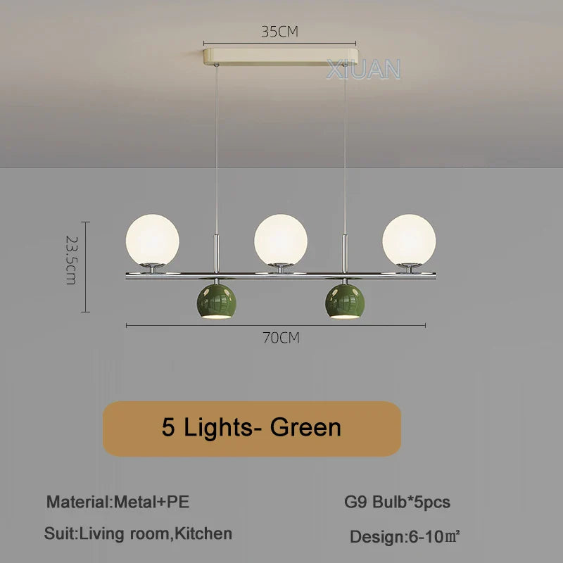 Round LED Suspension Chandelier for Dining Table