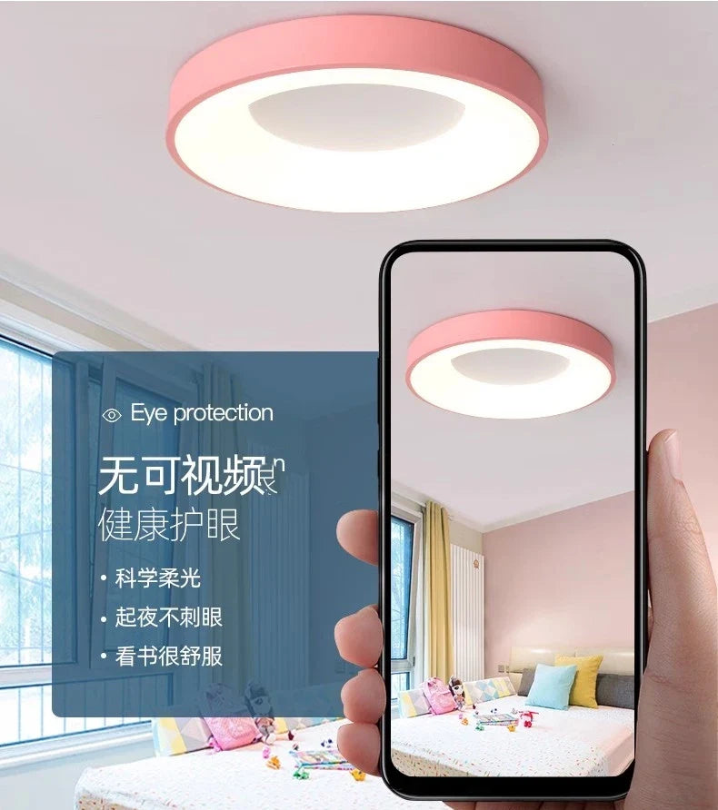 Versatile Round Ceiling Light for Indoor and Outdoor Use