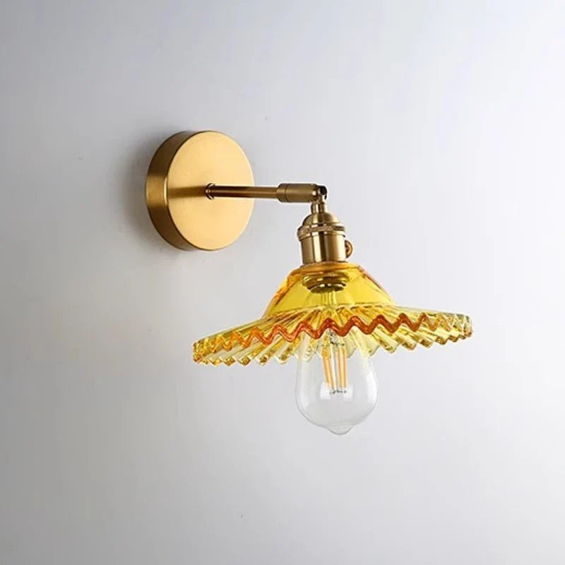 Vintage Brass Wall Sconce