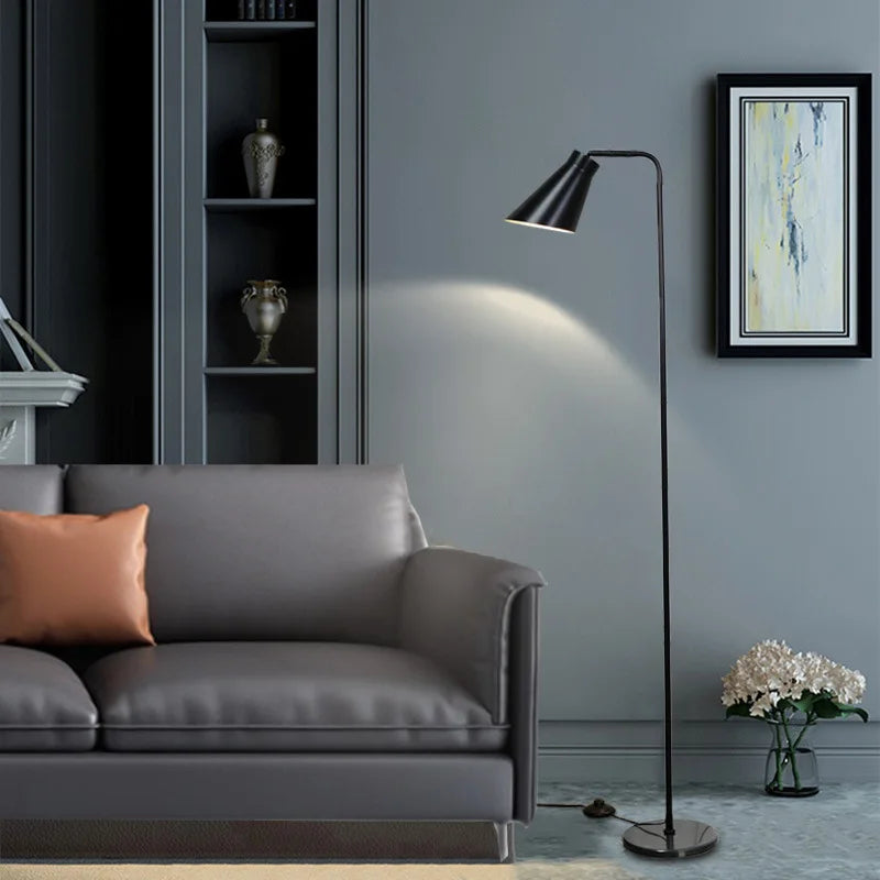 Minimalist Scandinavian LED Floor Lamp for Indoor Decor