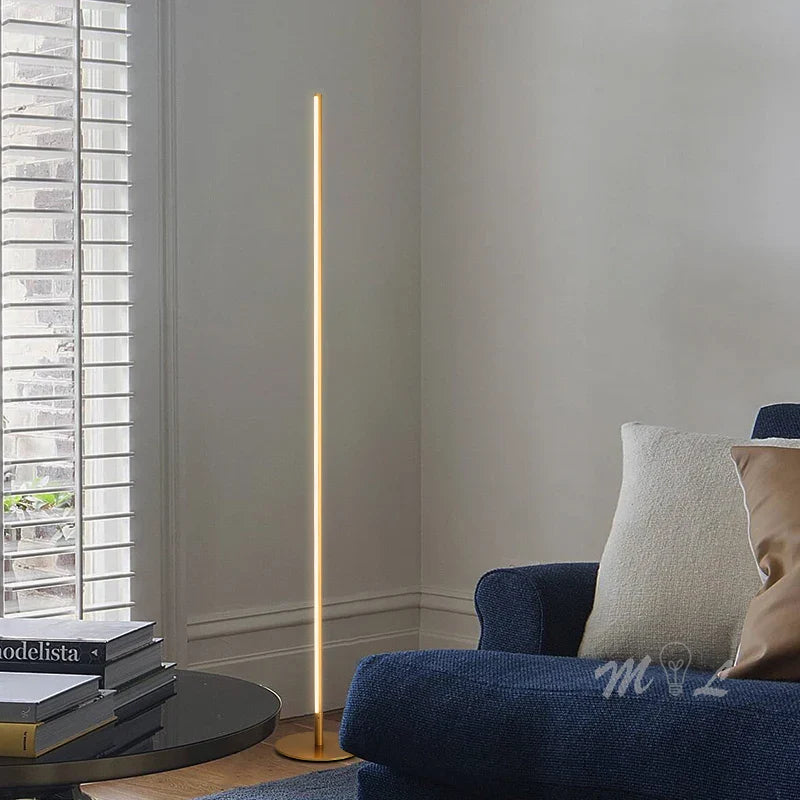 Modern Minimalist LED Floor Lamp for Elegant Interiors