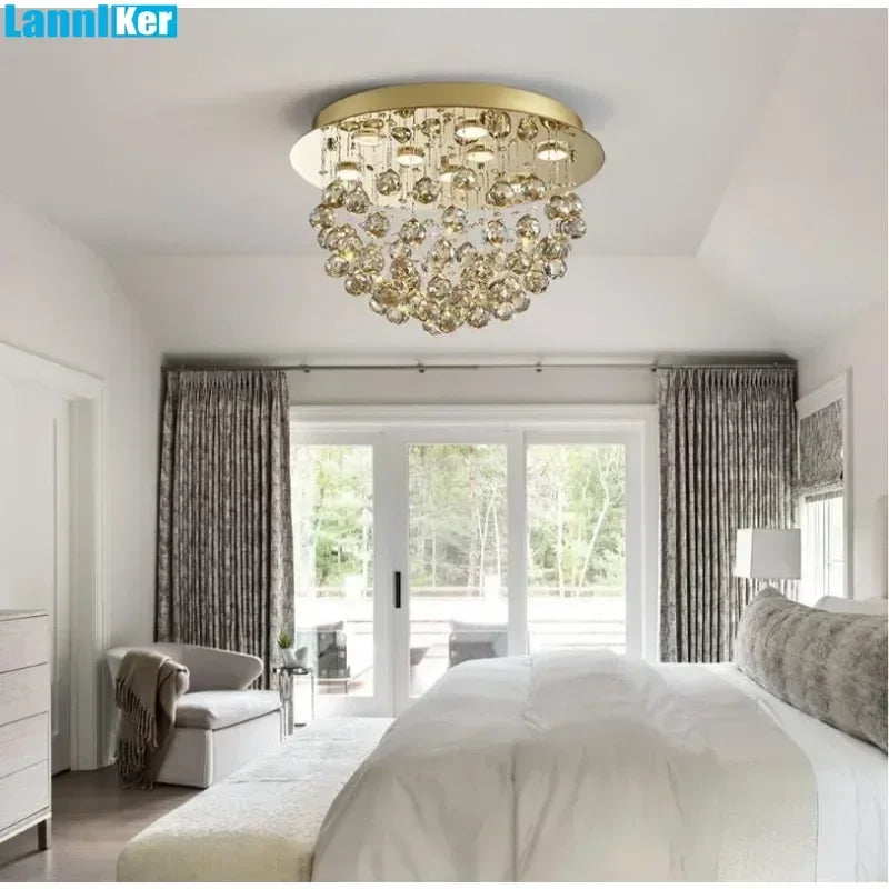 Modern Crystal Chandelier for Elegant Indoor Lighting