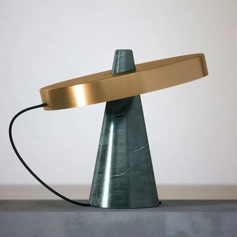 Vintage Marble Desk Lamp - Simple & Creative European Style